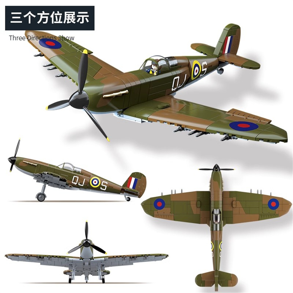Model Kit Spitfire - World War Army Military Soldiers SWAT