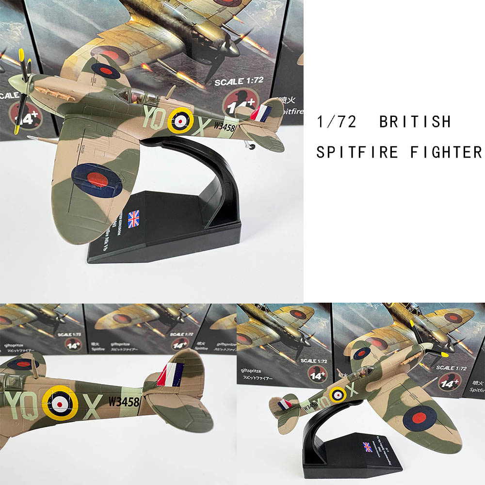 Model Kit Spitfire - 1:72 1/72 Scale WWII British Spitfire