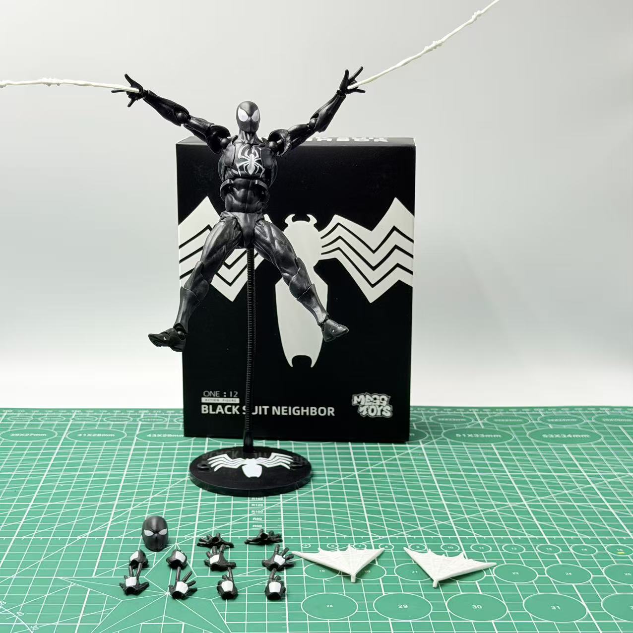 Model Kit Deadpool - Bandai Symbiote Spider-Man Black Venom Suit