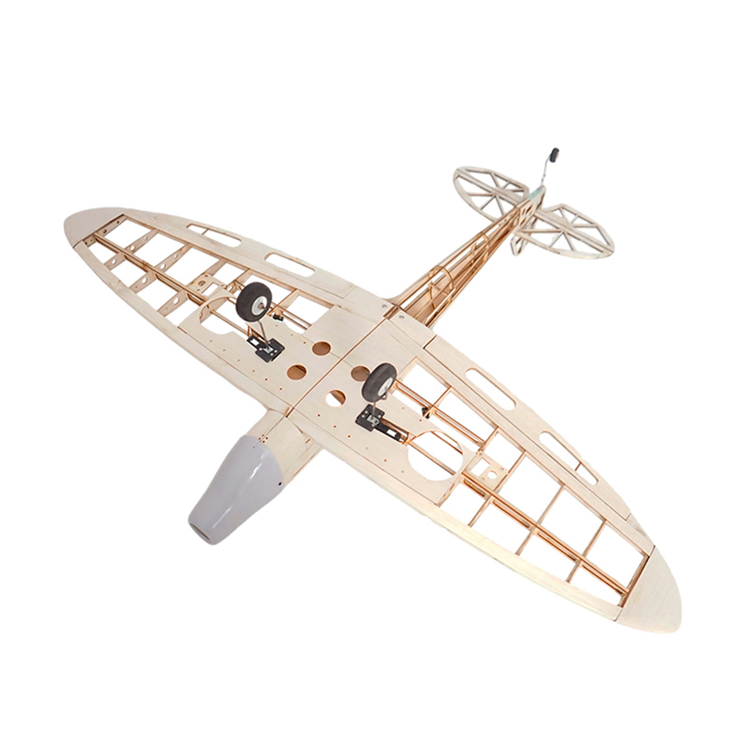 RC AirPlanes Laser Cut Balsa W - огляд і ціна Model Kit Spitfire