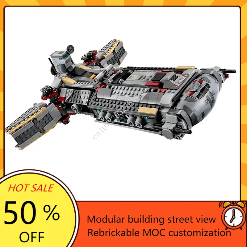 936PCS Rebel Combat Frigate Cr - огляд і ціна Model Kit Ship