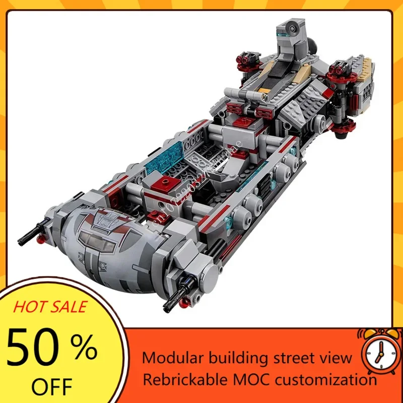 936PCS Rebel Combat Frigate Cr - огляд і ціна Model Kit Ship