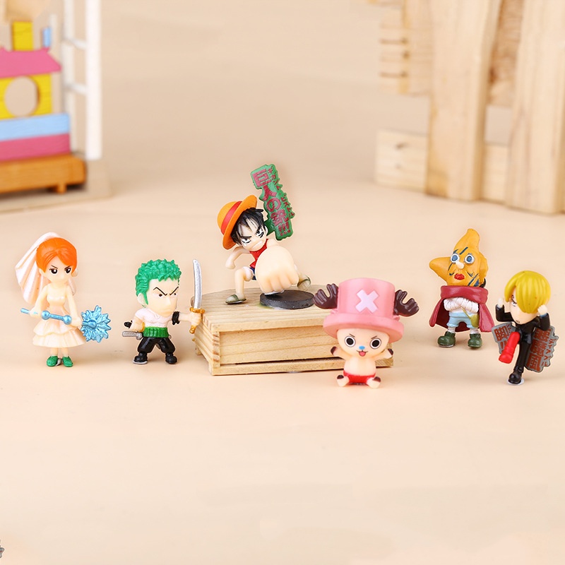 6-12Pcs/Set One Piece Monkey D - огляд і ціна Model Kit Chopper
