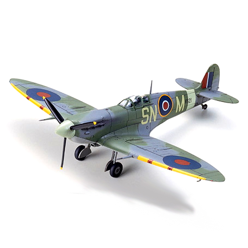 Tamiya Plastic Assembly Milita - огляд і ціна Model Kit Spitfire