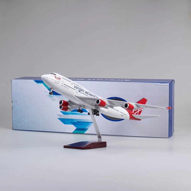 47cm Virgin Atlantic B747 Airp - огляд і ціна Model Kit Medabots
