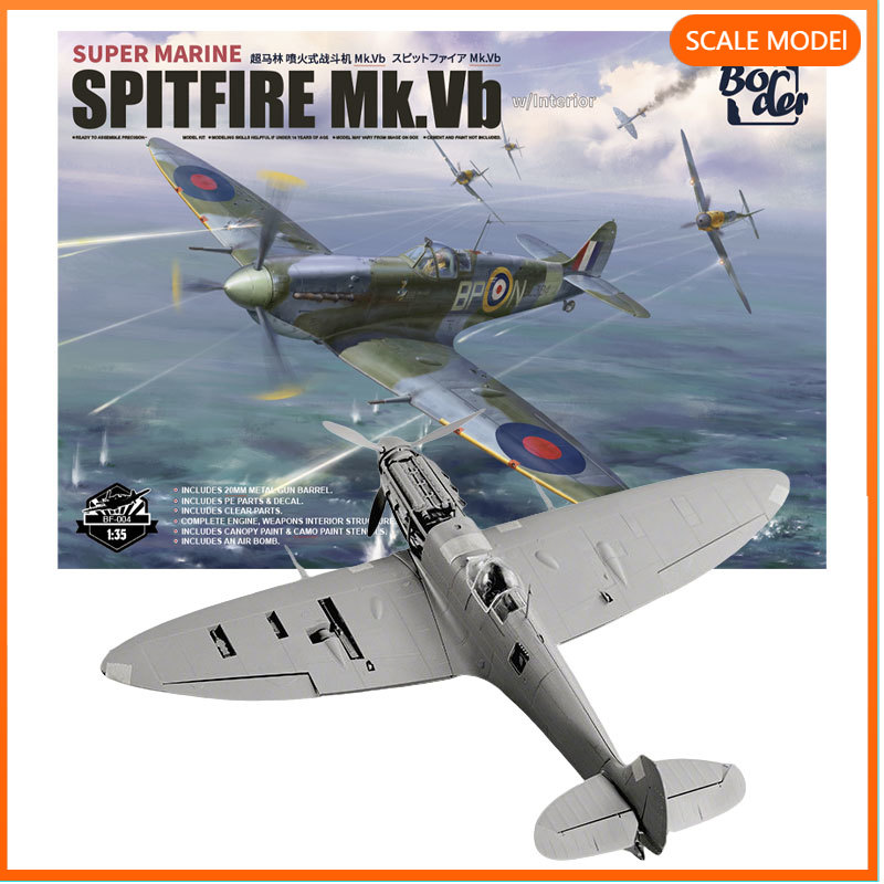 Border  1/35 BF-004 Spitfire F - огляд і ціна Model Kit Spitfire