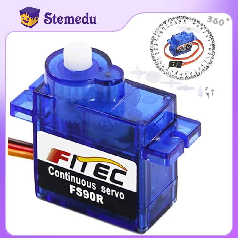 Feetech Mini FS90R Micro Servo - огляд і ціна Model Kit Ship