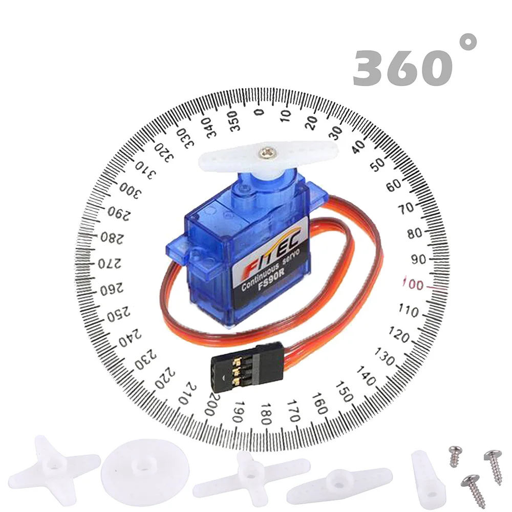 Feetech Mini FS90R Micro Servo - огляд і ціна Model Kit Ship
