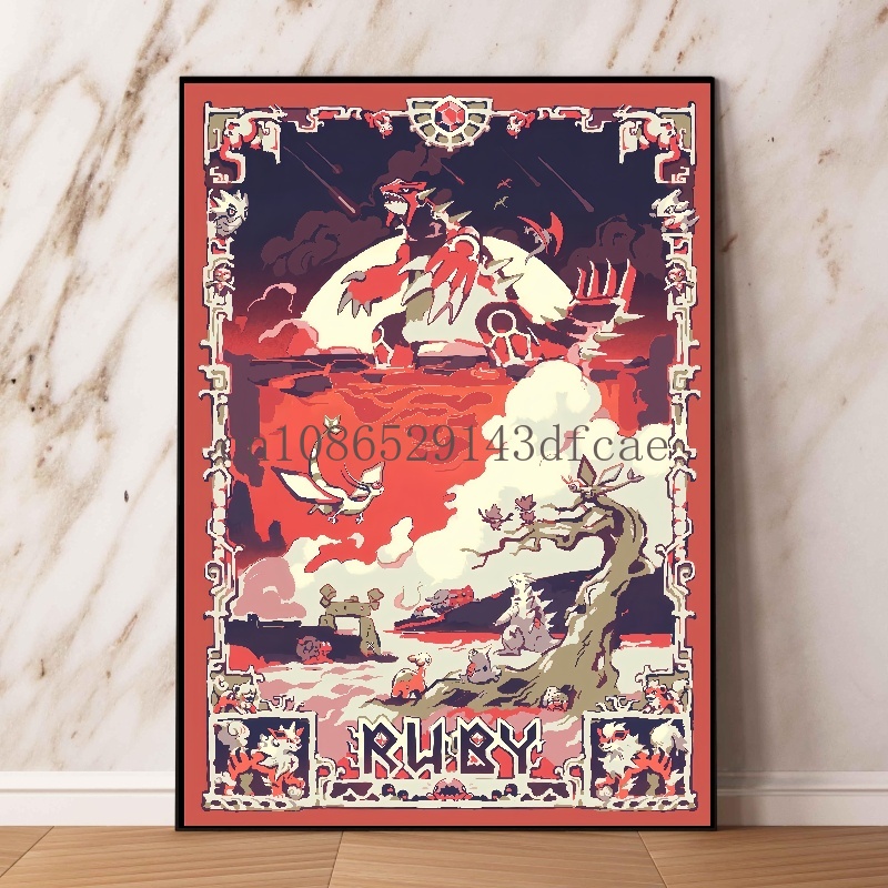 Pokemon Retro Cartoon Poster C - огляд і ціна Model Kit Lugia