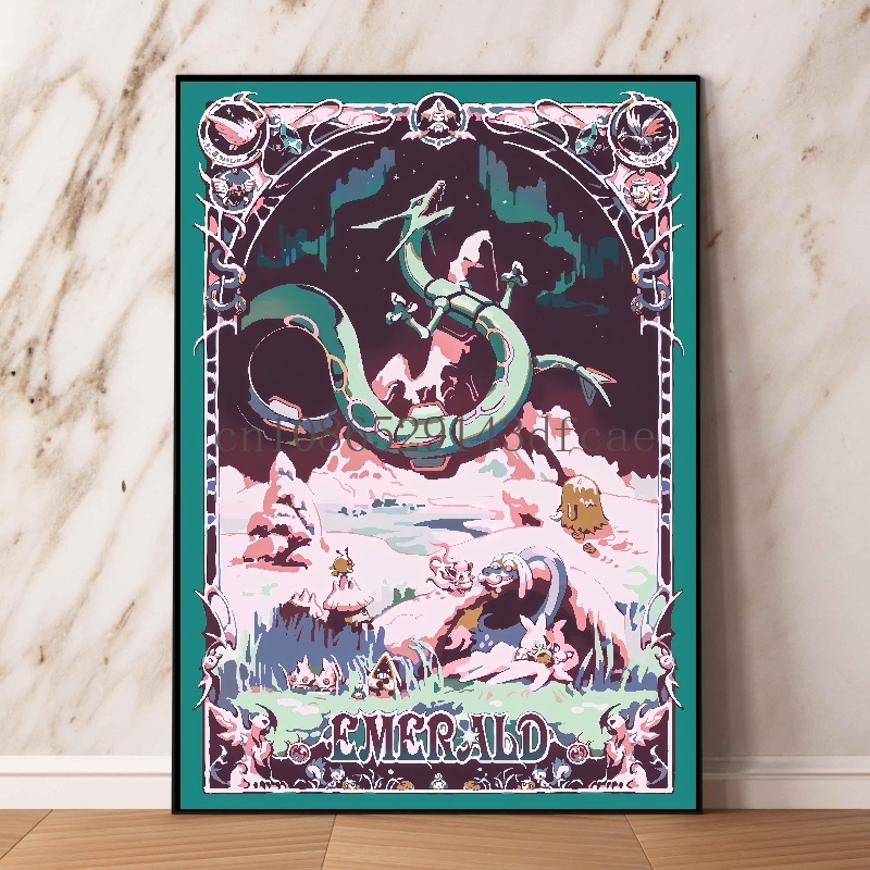 Pokemon Retro Cartoon Poster C - огляд і ціна Model Kit Lugia