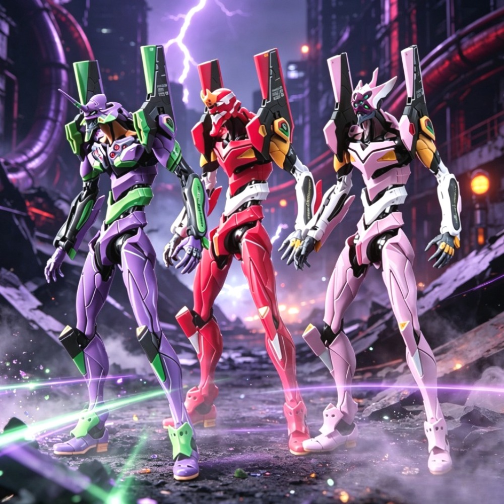 21cm Anime New Century Evangel - огляд і ціна Model Kit Eva 01