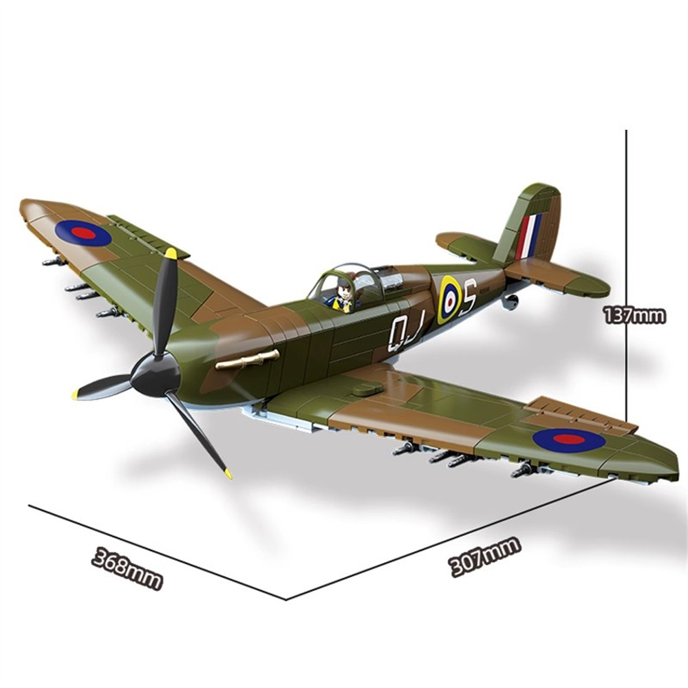 World War Army Military Soldie - огляд і ціна Model Kit Spitfire