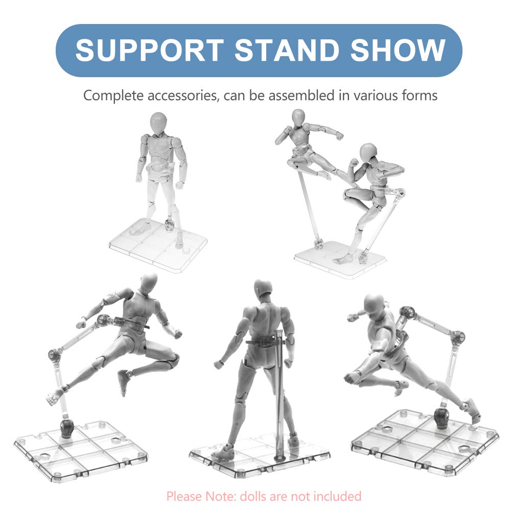 Clear Action Figure Stand,Asse - огляд і ціна Model Kit Rg