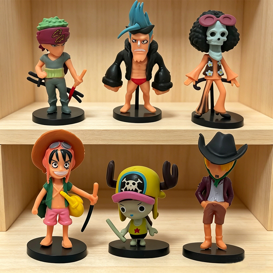 Anime One Piece 6pcs Q Version - огляд і ціна Model Kit Chopper