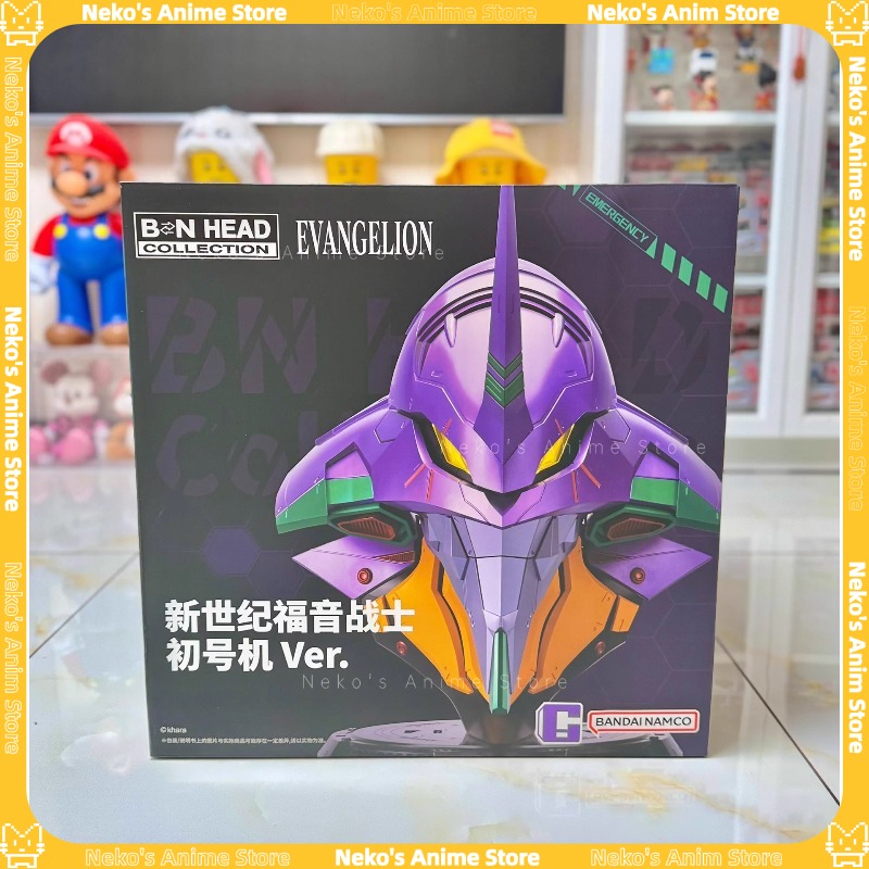 【In Stock】BANDAI BN HEAD EVANG - огляд і ціна Model Kit Eva 01