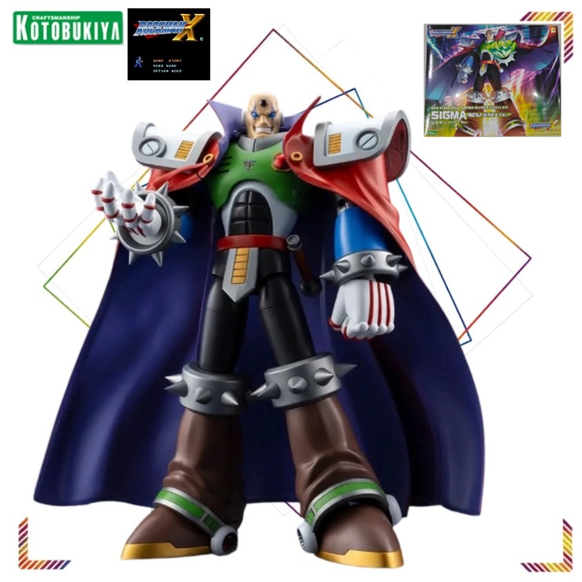 Kotobukiya Sigma Mega Man X Ve - огляд і ціна Mega Man X Model Kit