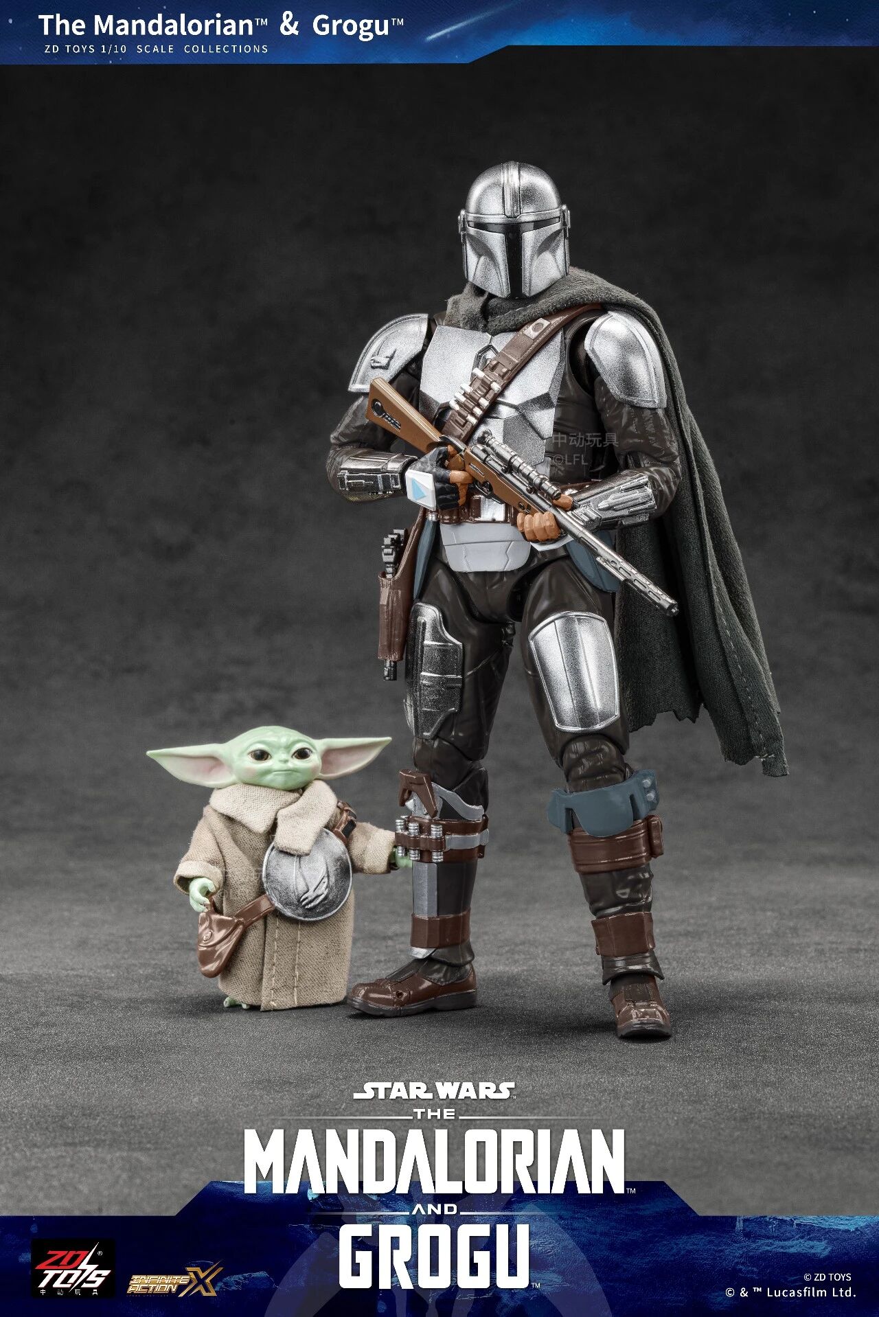 ZD Toys Star Wars 1/10 Scale M - огляд і ціна Model Kit Rg