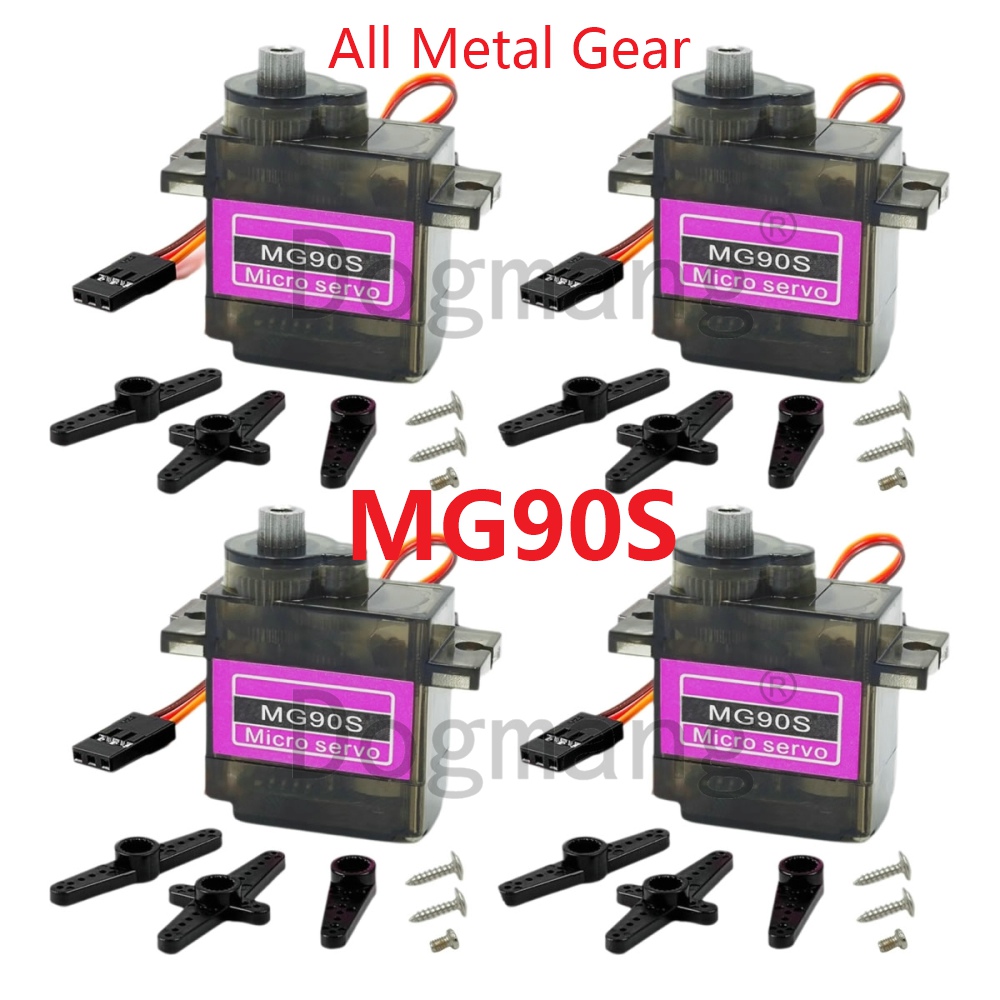 MG90S Servo 1/2/4/10/20/50 Pcs - огляд і ціна Model Kit Ship