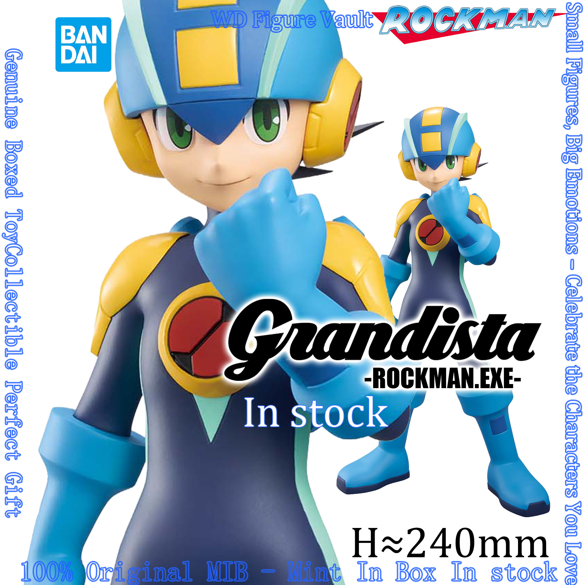 In stock Bandai Banpresto Rock - огляд і ціна Mega Man X Model Kit