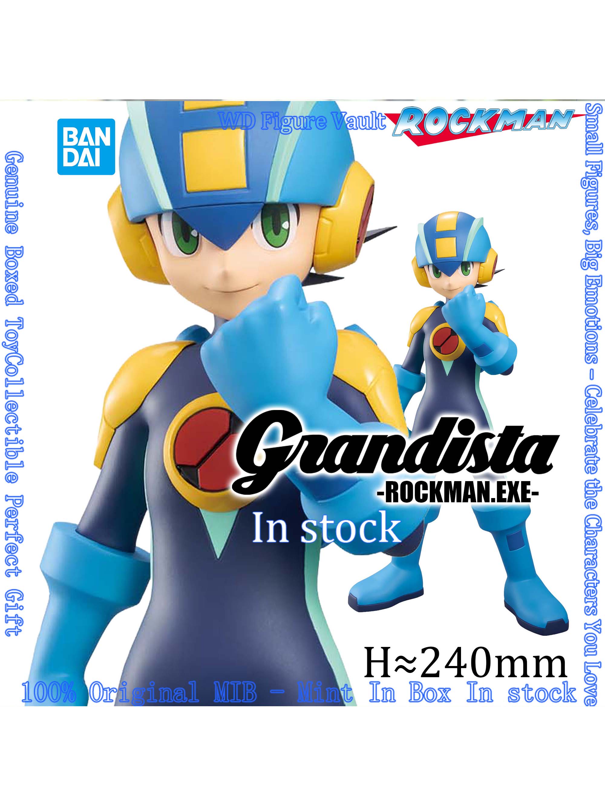 In stock Bandai Banpresto Rock - огляд і ціна Mega Man X Model Kit