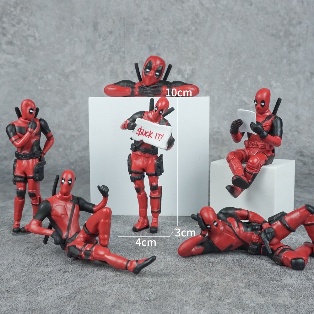 Anime Deadpool Action Figure C - огляд і ціна Model Kit Deadpool