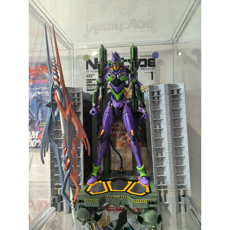In Stock Tron Model Neon Genes - огляд і ціна Model Kit Eva 01