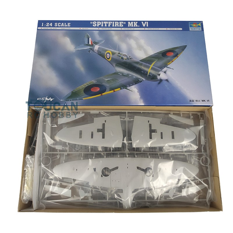 Trumpeter 02413 1/24 Scale Bri - огляд і ціна Model Kit Spitfire