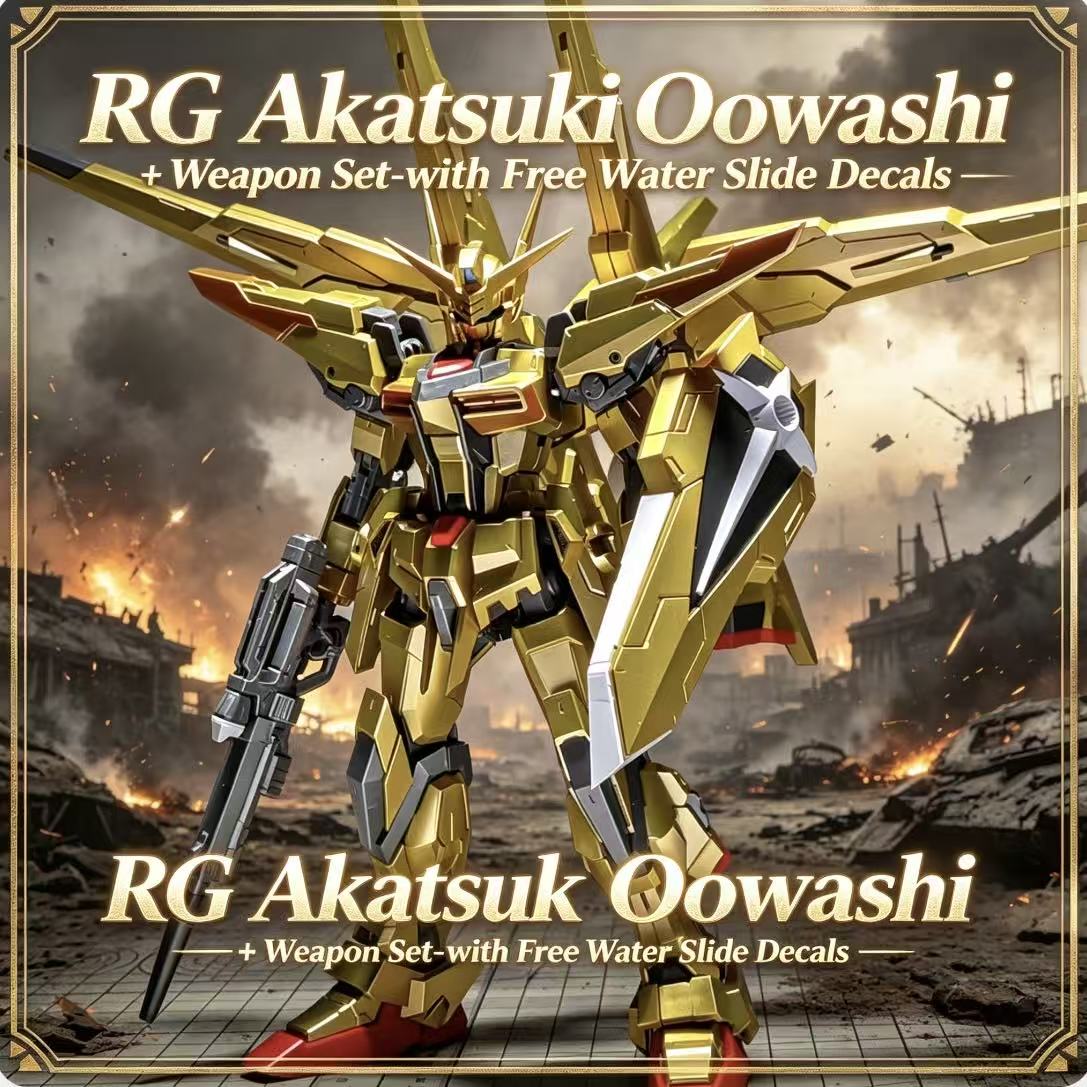 RG41 1/144 ORB-01 Akatsuki Oow - огляд і ціна Model Kit Gundam Wing