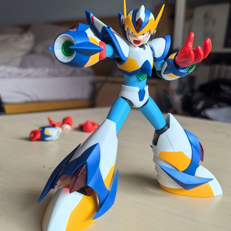 Kotobukiya Rockman X Falcon Ar - огляд і ціна Mega Man X Model Kit