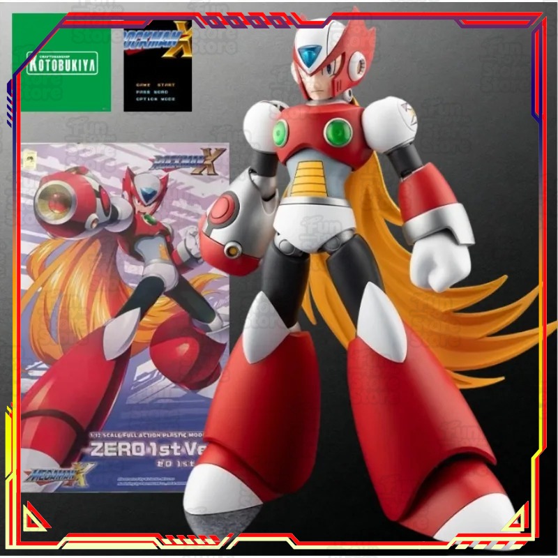 Kotobukiya Mega Man X Zero 1st - огляд і ціна Mega Man X Model Kit