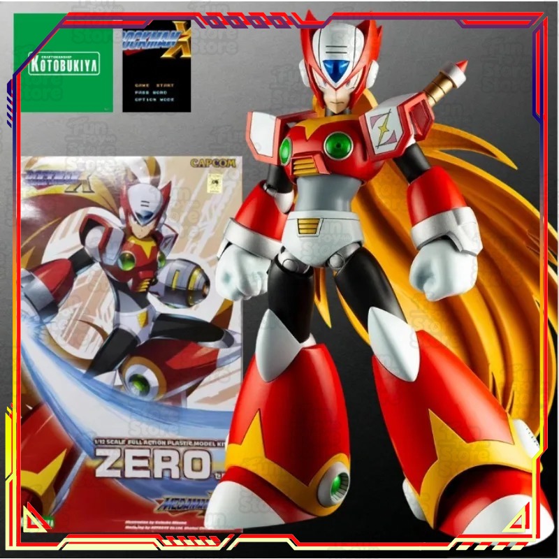 Kotobukiya Mega Man X Zero 1st - огляд і ціна Mega Man X Model Kit
