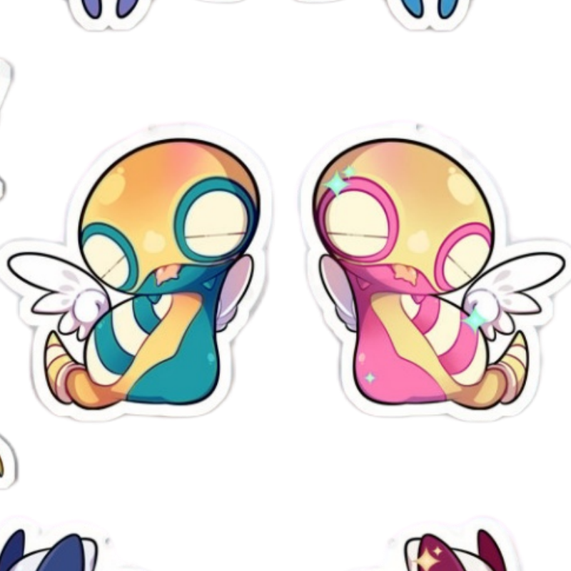 Cute Acrylic Keychain Double-S - огляд і ціна Model Kit Lugia