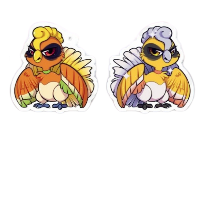 Cute Acrylic Keychain Double-S - огляд і ціна Model Kit Lugia