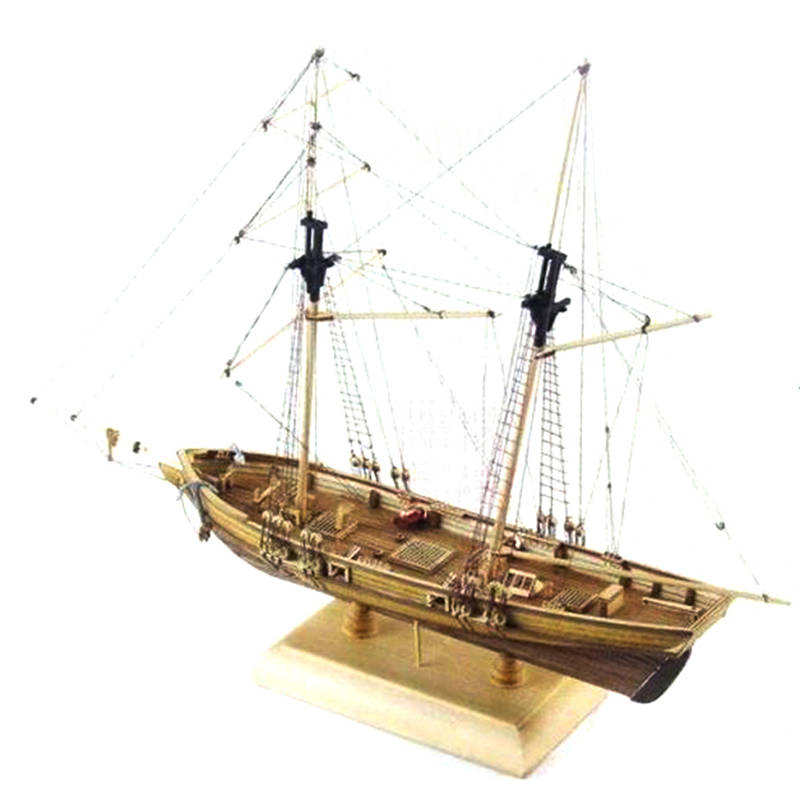 ''New 1PC 1:70 New Port Wooden - огляд і ціна Model Kit Ship