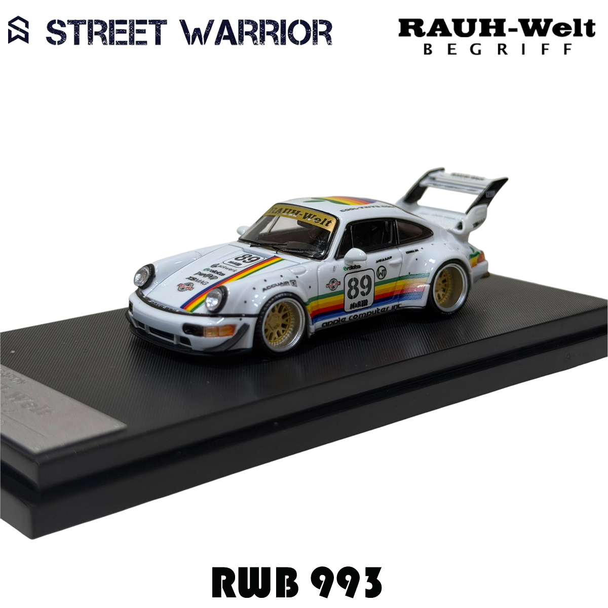 SW In Stock 1:64 RWB 993 Black - огляд і ціна Model Kit Rg
