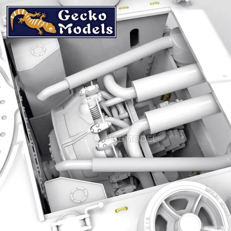 Gecko model 1/35 assembly mode - огляд і ціна Model Kit Spitfire