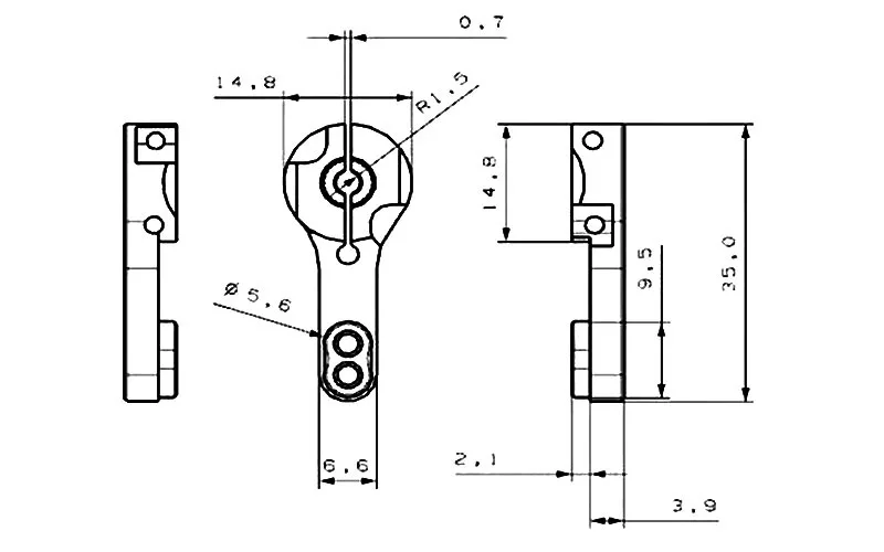 NEEBRC 25T RC Servo Horn Alumi - огляд і ціна Model Kit Ship